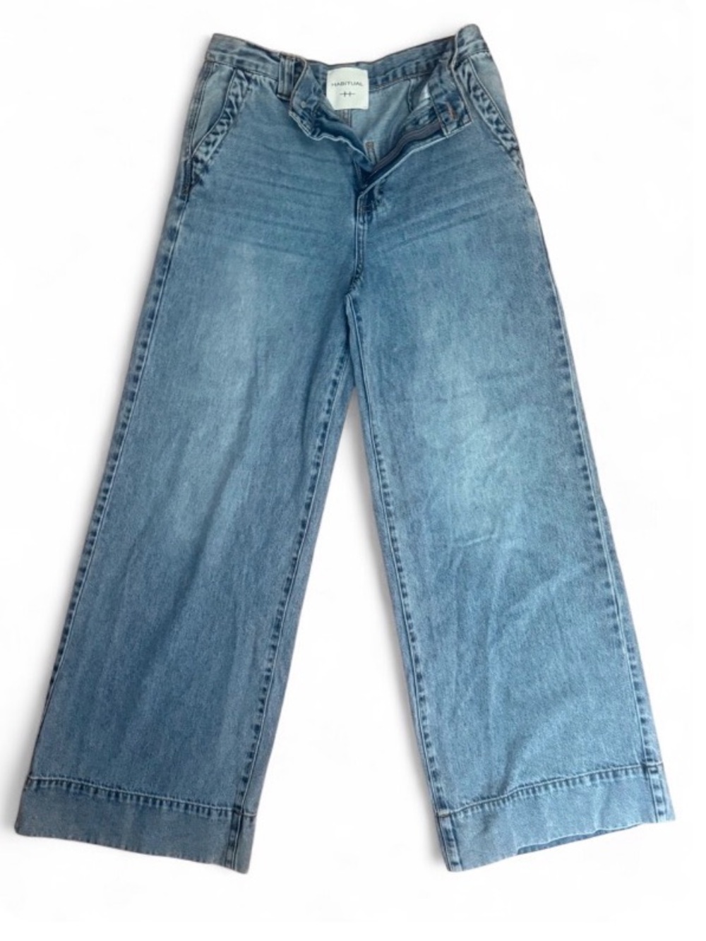 Habitual Wide Leg High-Rise Jeans Size 4/27